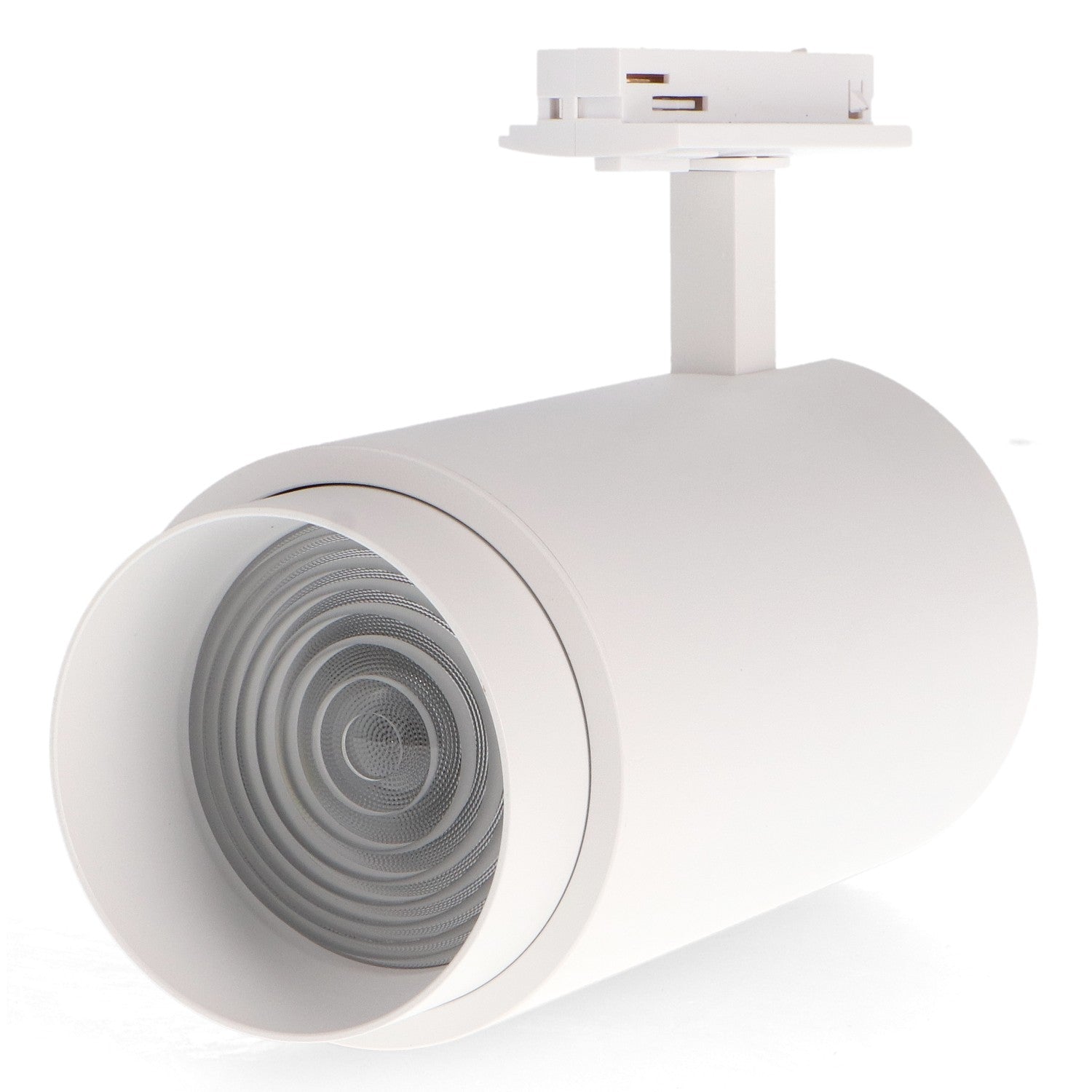 Foco Led Para Carril Bari 30W óptica Regulable Monofásico Cct