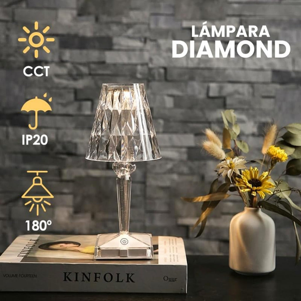 Lampara Led de Sobremesa Diamond