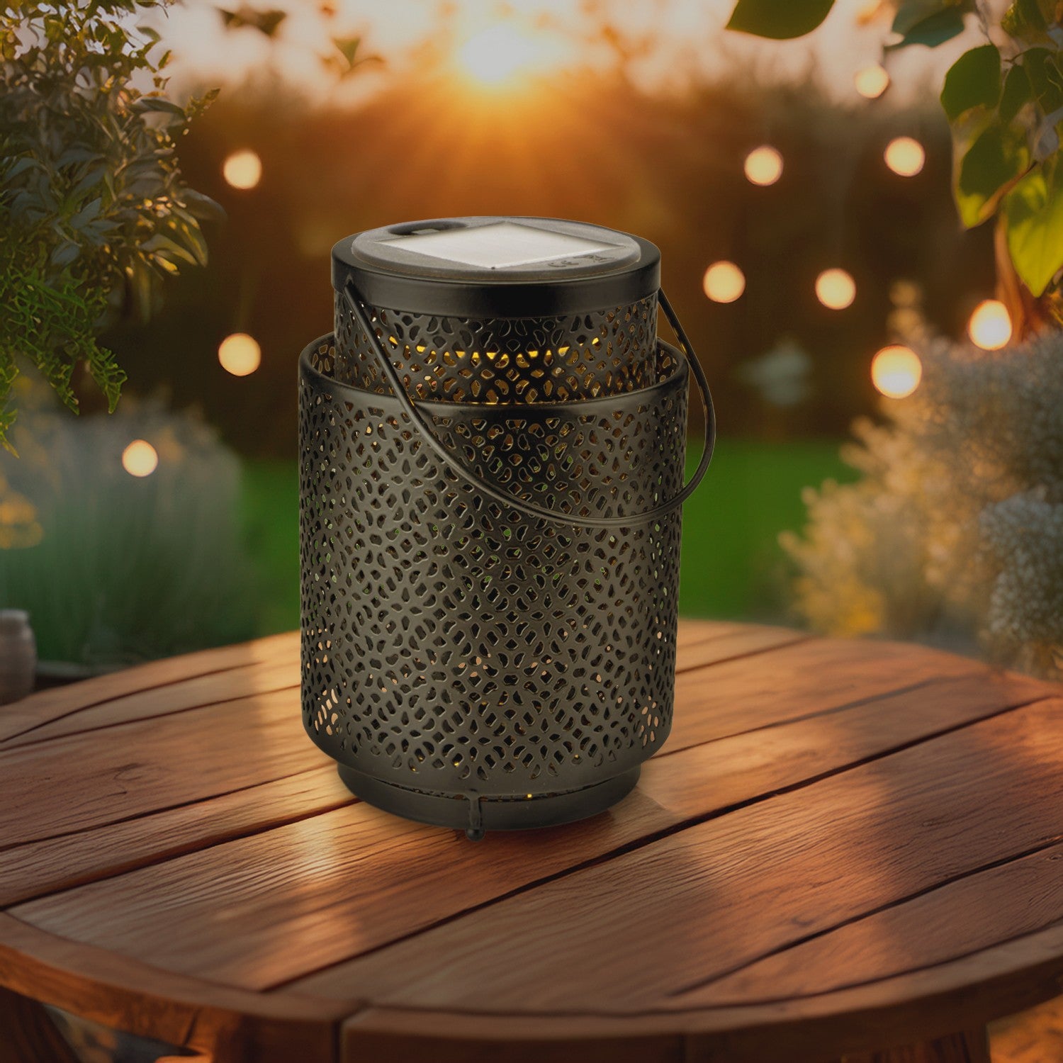 Lámpara Led Solar de Sobremesa Casablanca