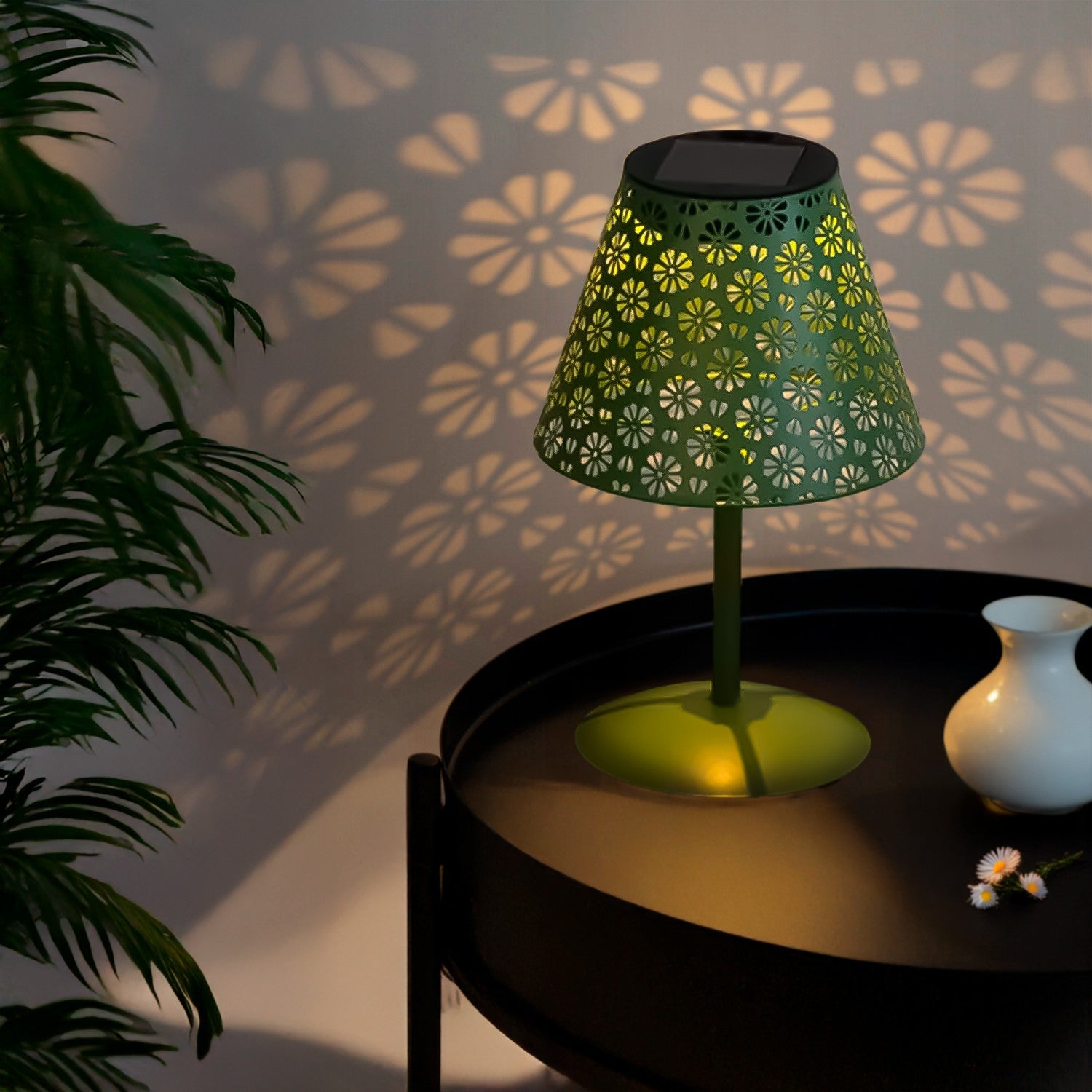 Lampara Led Solar de Sobremesa Hearth