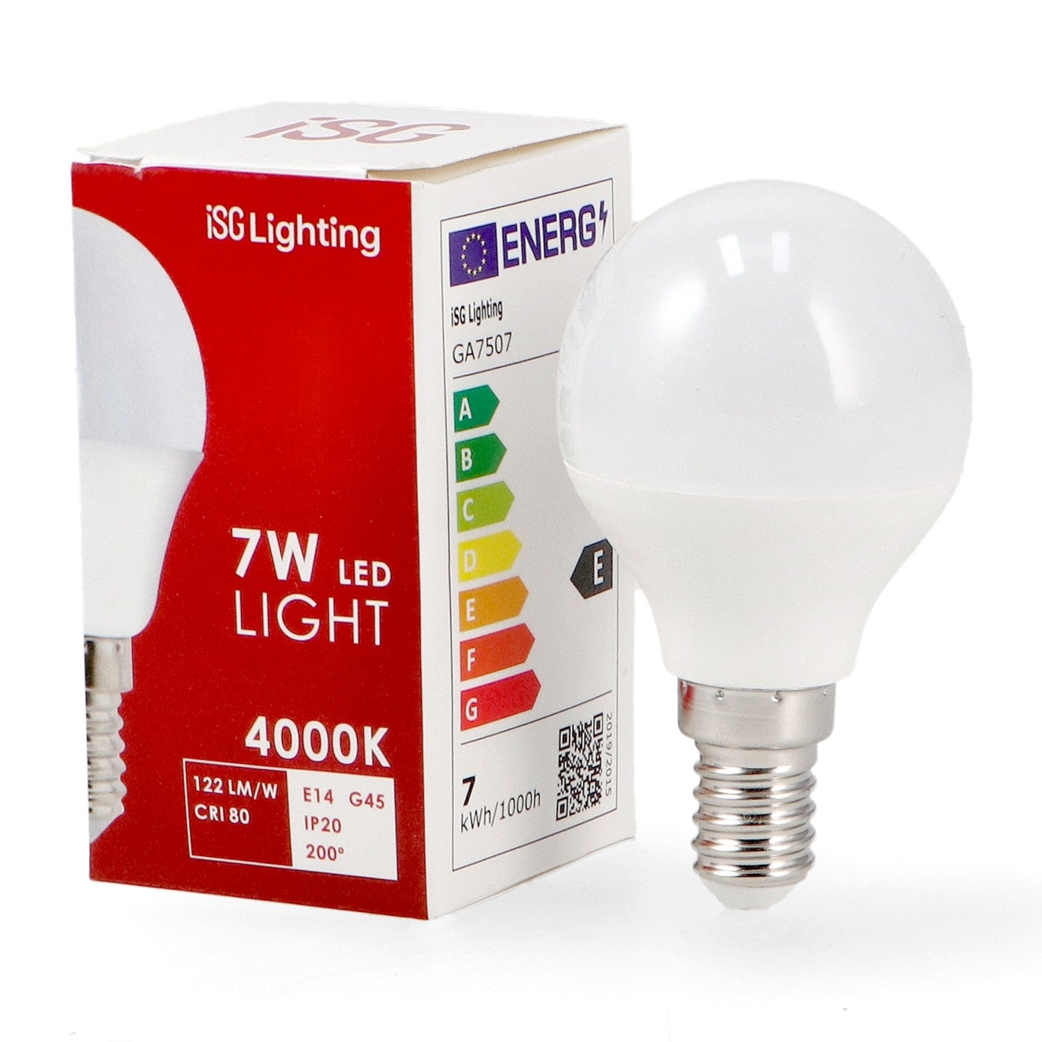 Bombilla Led E14 G45 7W