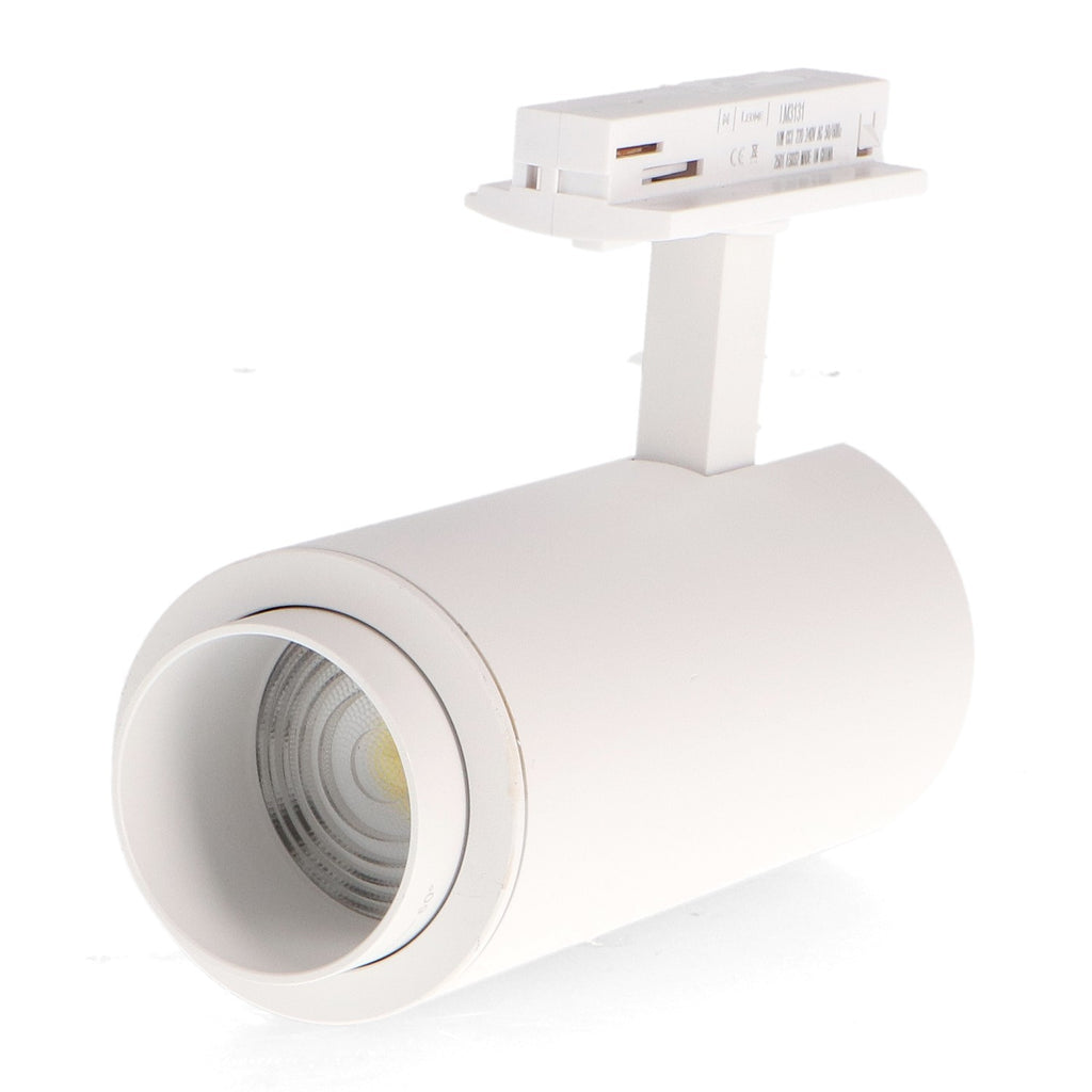 Foco LED Carril Bari 10W - Regulable CRI90 Óptica Ajustable