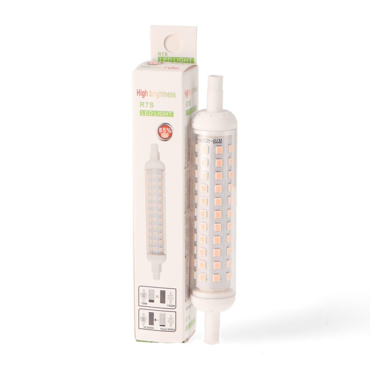 Bombilla Led R7S 118 Mm 10W En Caja