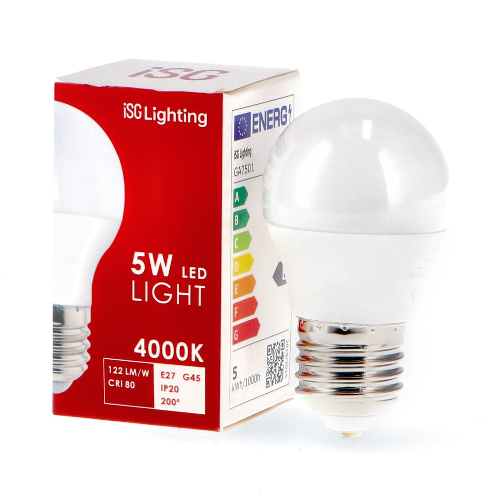 Bombilla Led E27 G45 5W
