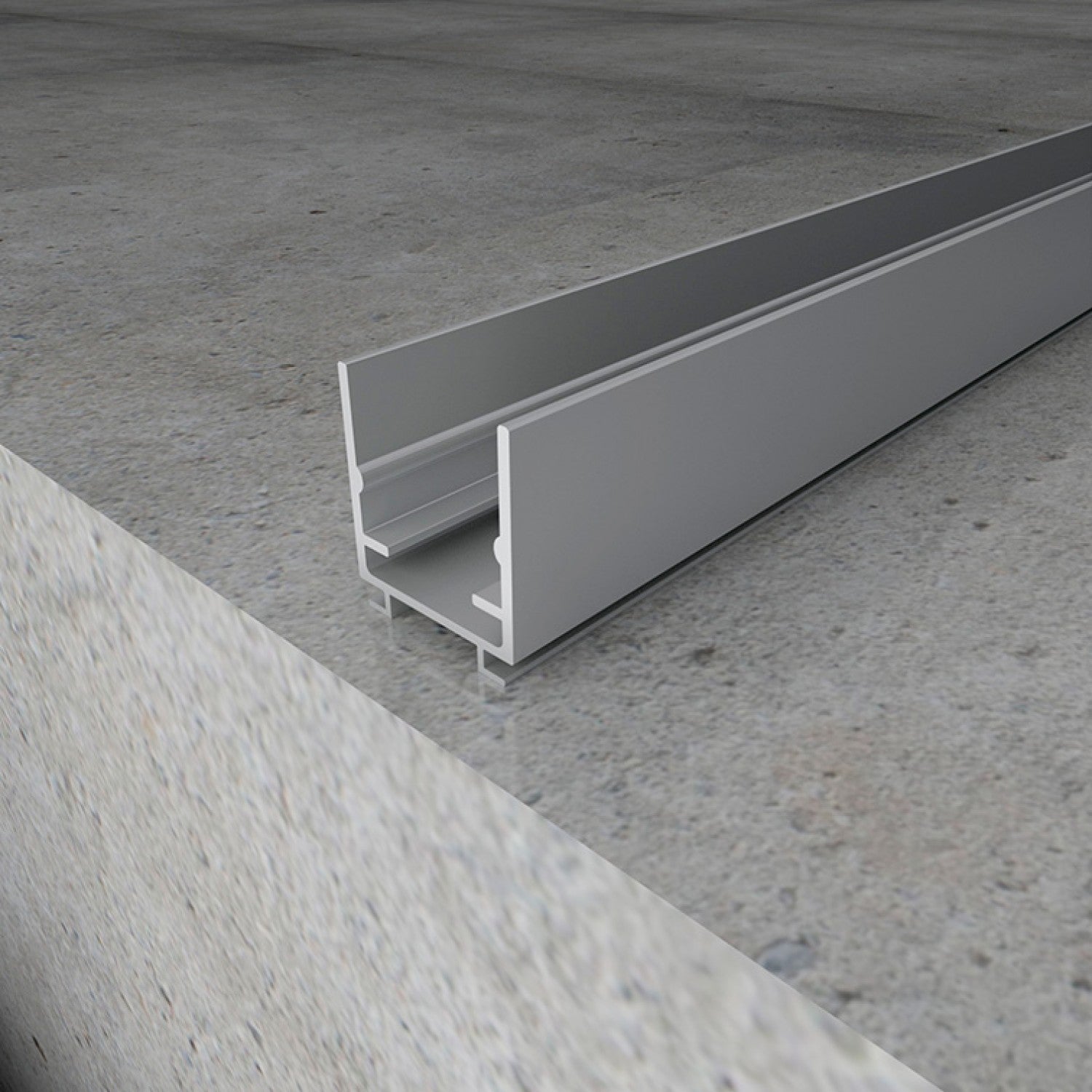 Perfil de Aluminio Show - 2 Metros