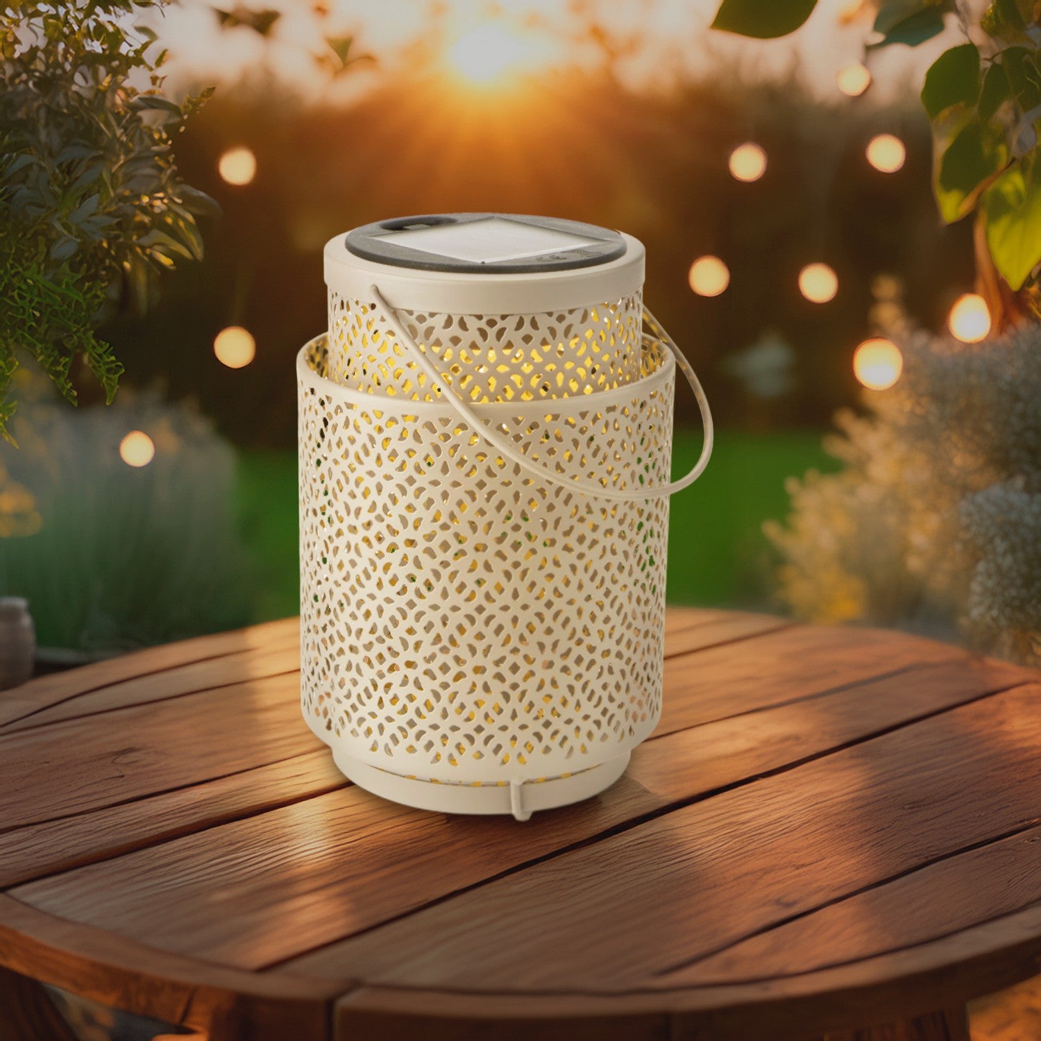 Lámpara Led Solar de Sobremesa Casablanca