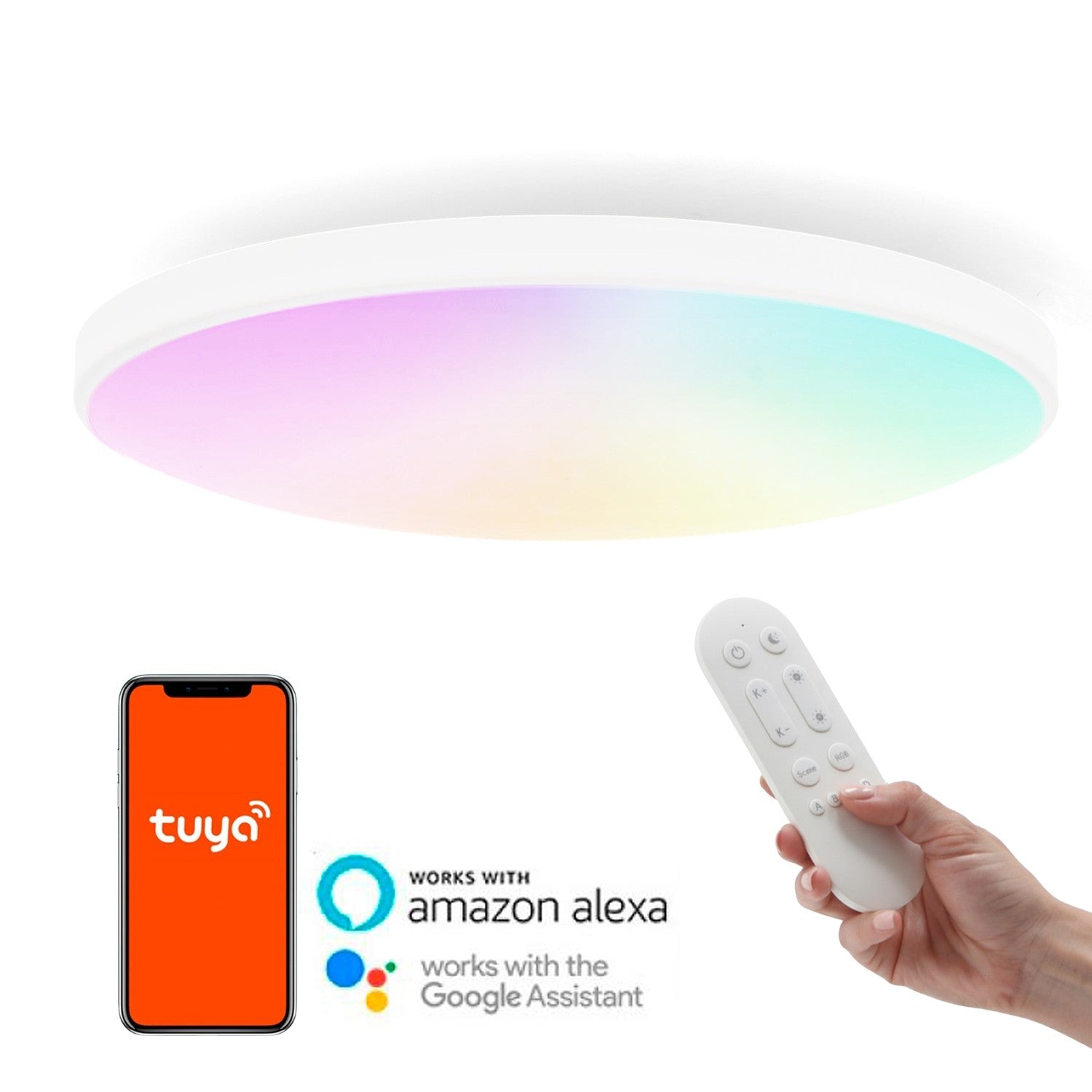 Plafón Led Smarthome Magic 25W Rgb+Cct