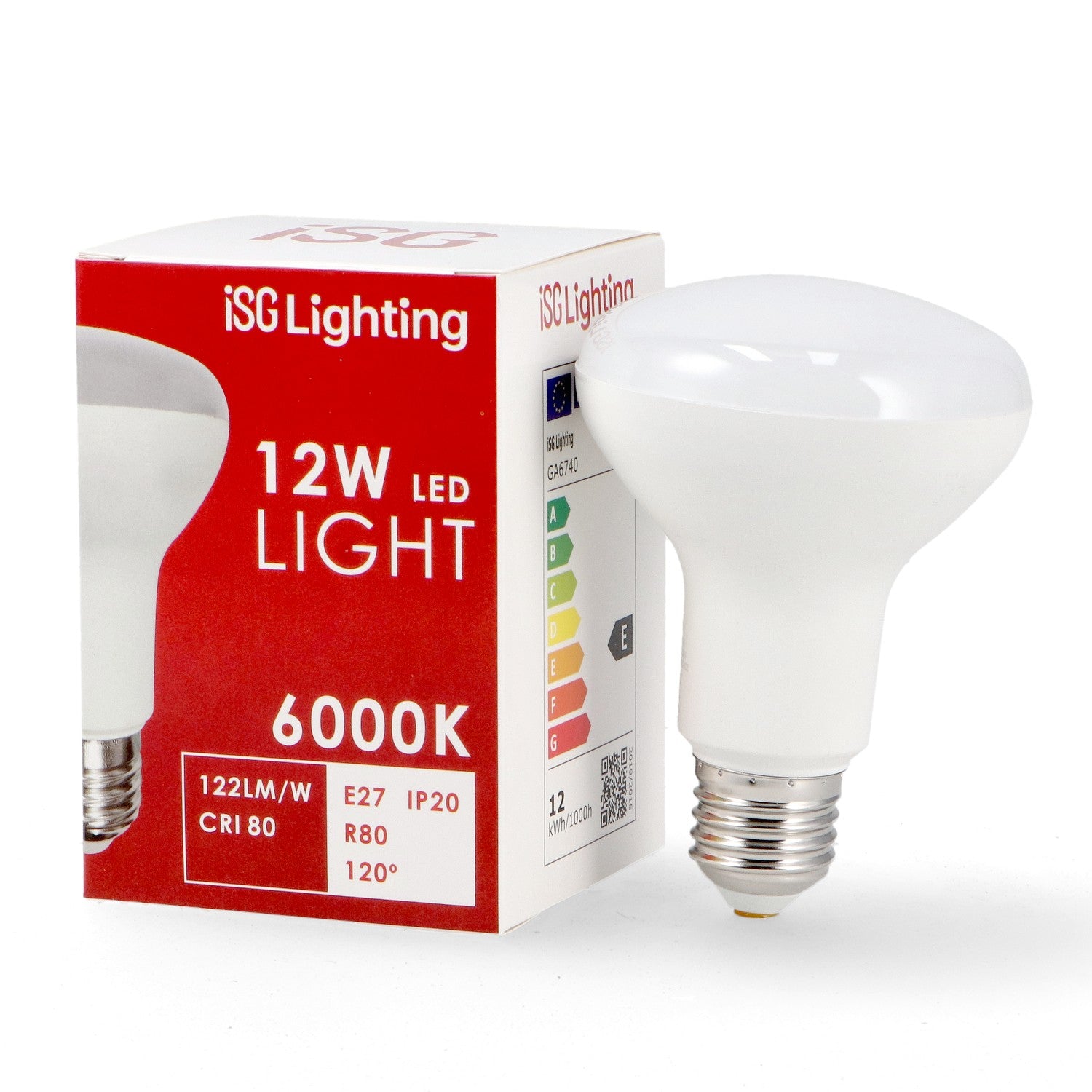 Bombilla Led E27 R80 12W