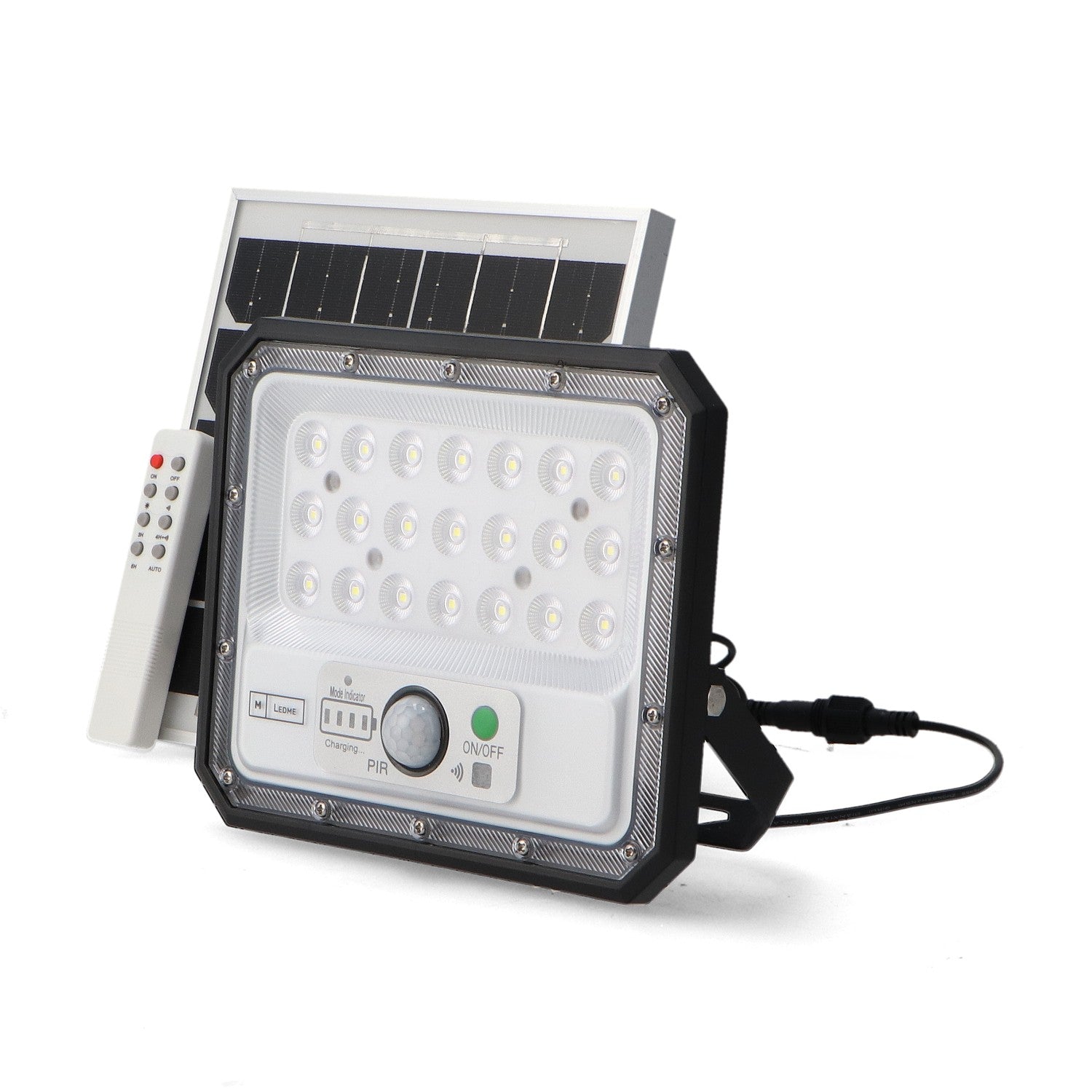 Foco Proyector Led Solar Aras Con Sensor 50W