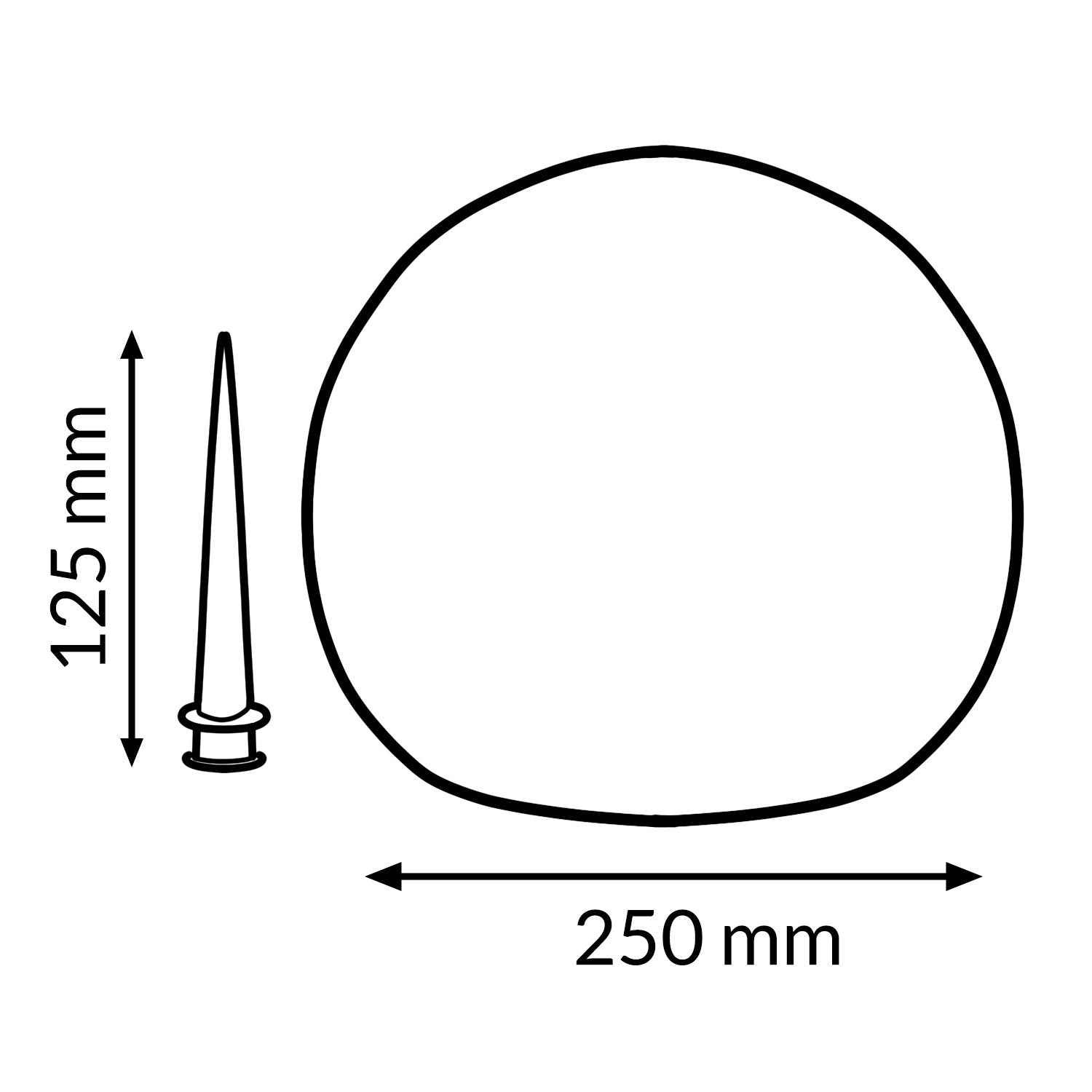 Bola LED Solar para Jardín Sara — 20cm y 25cm IP44 3000K