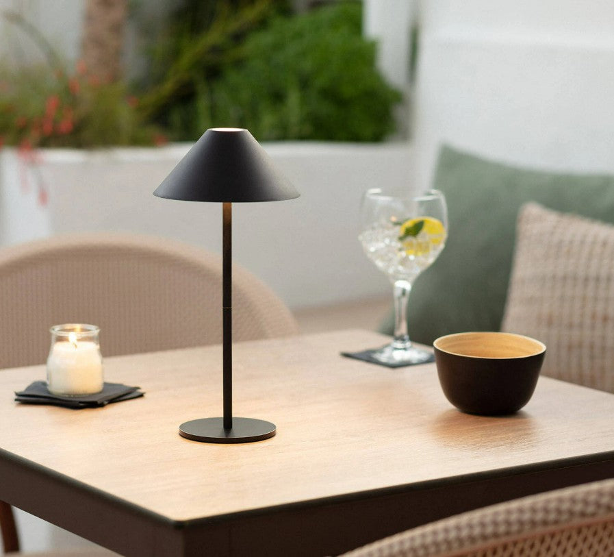 Lámpara de Mesa LED Portátil para Exterior Kivuli con Batería USB Recargable