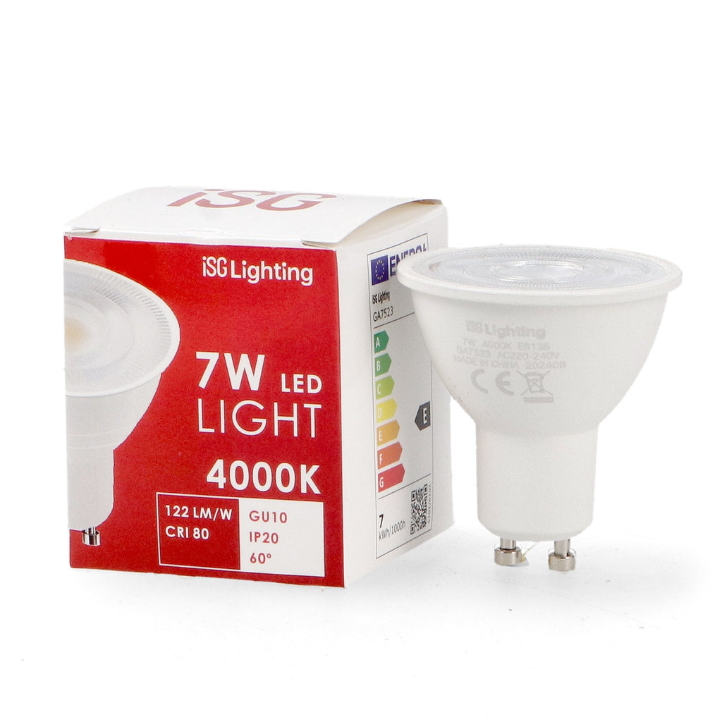 Bombilla LED GU10 SMD Plus 7W 60º - Foco Empotrado
