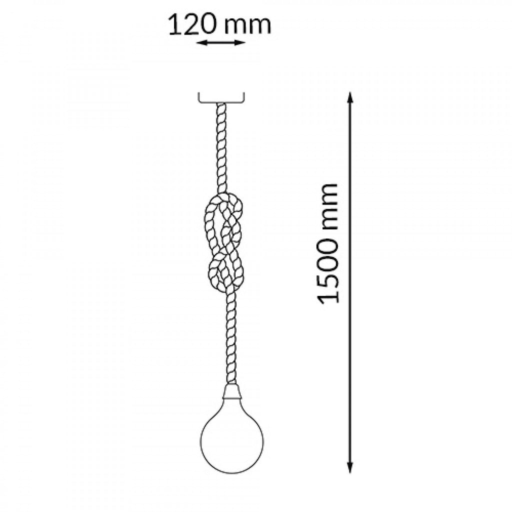 Lámpara de Techo Rope