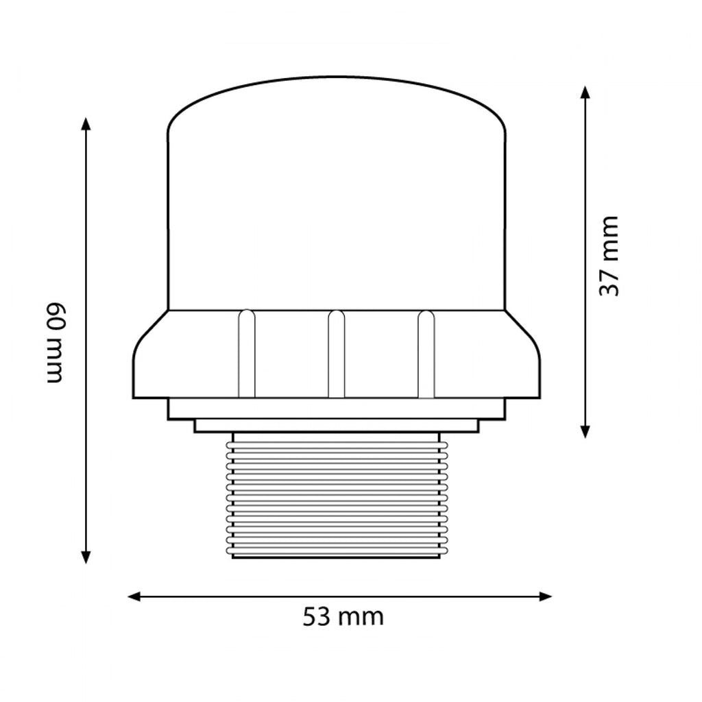 Sensor de Movimiento Radar Ip65 Para Campana Led