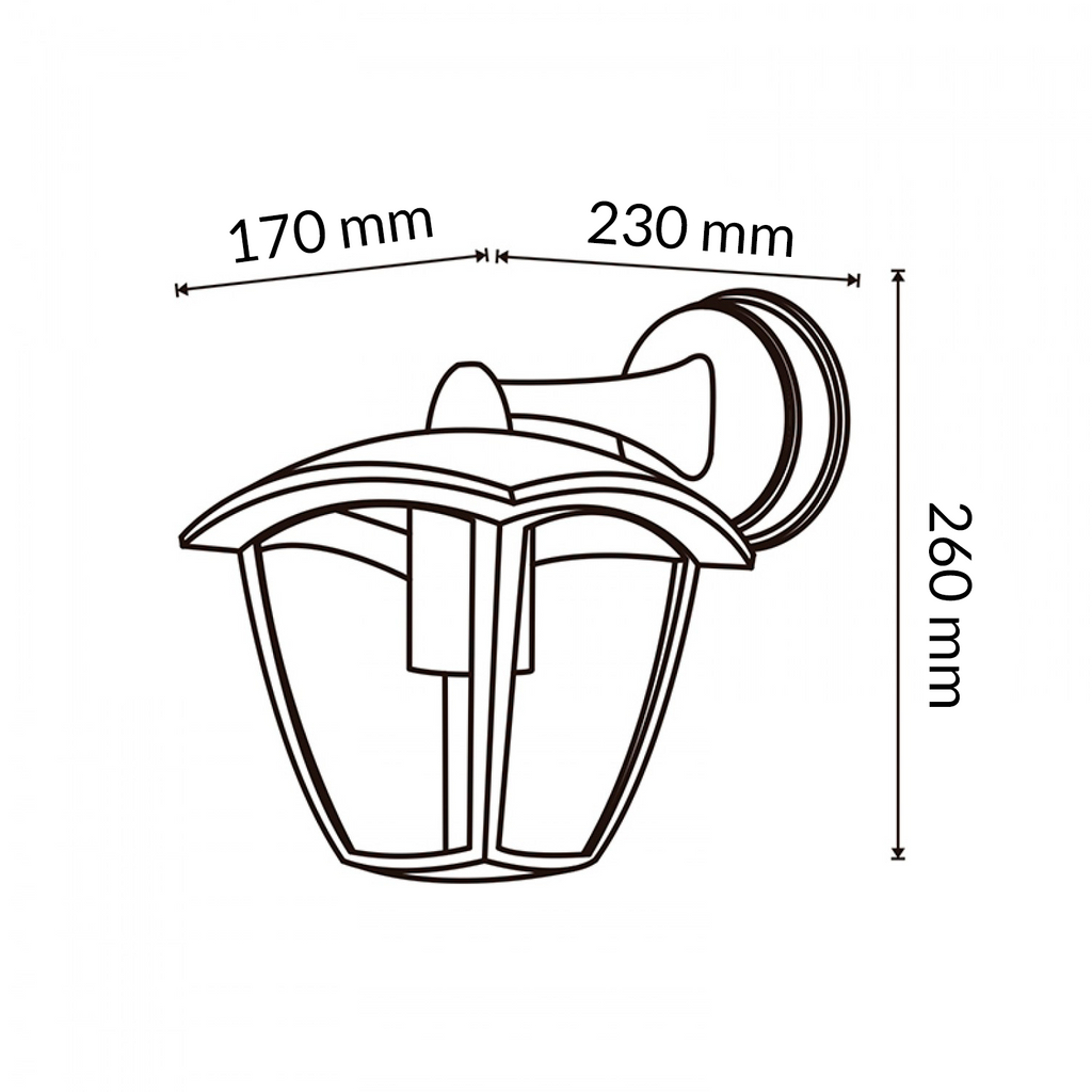 Aplique de Pared Ronse Con Sensor