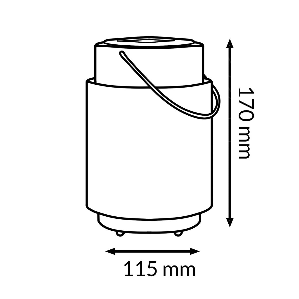 Lámpara Led Solar de Sobremesa Casablanca