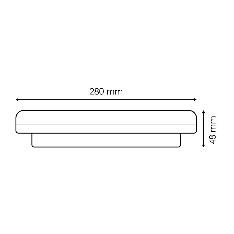 Plafón Led Smarthome Rainbow 24W Ip54 Wifi App Cct