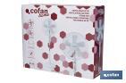 Ventilador de Pie Ábrego Blanco ø40 cm — 55W 3 Velocidades Oscilación 90° Altura Regulable