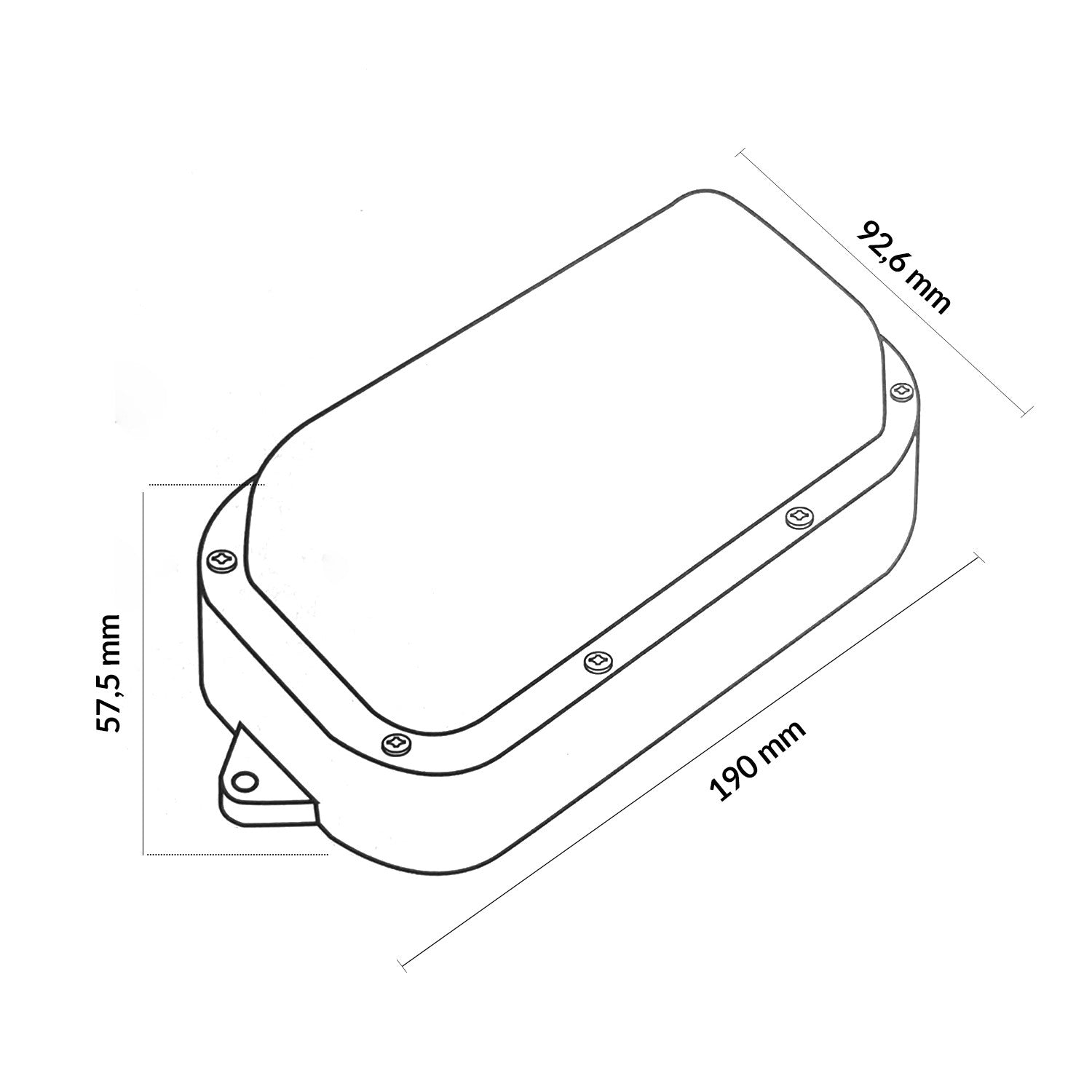 Plafón Led Frost 20W Ip65 - Especial Para Congelación