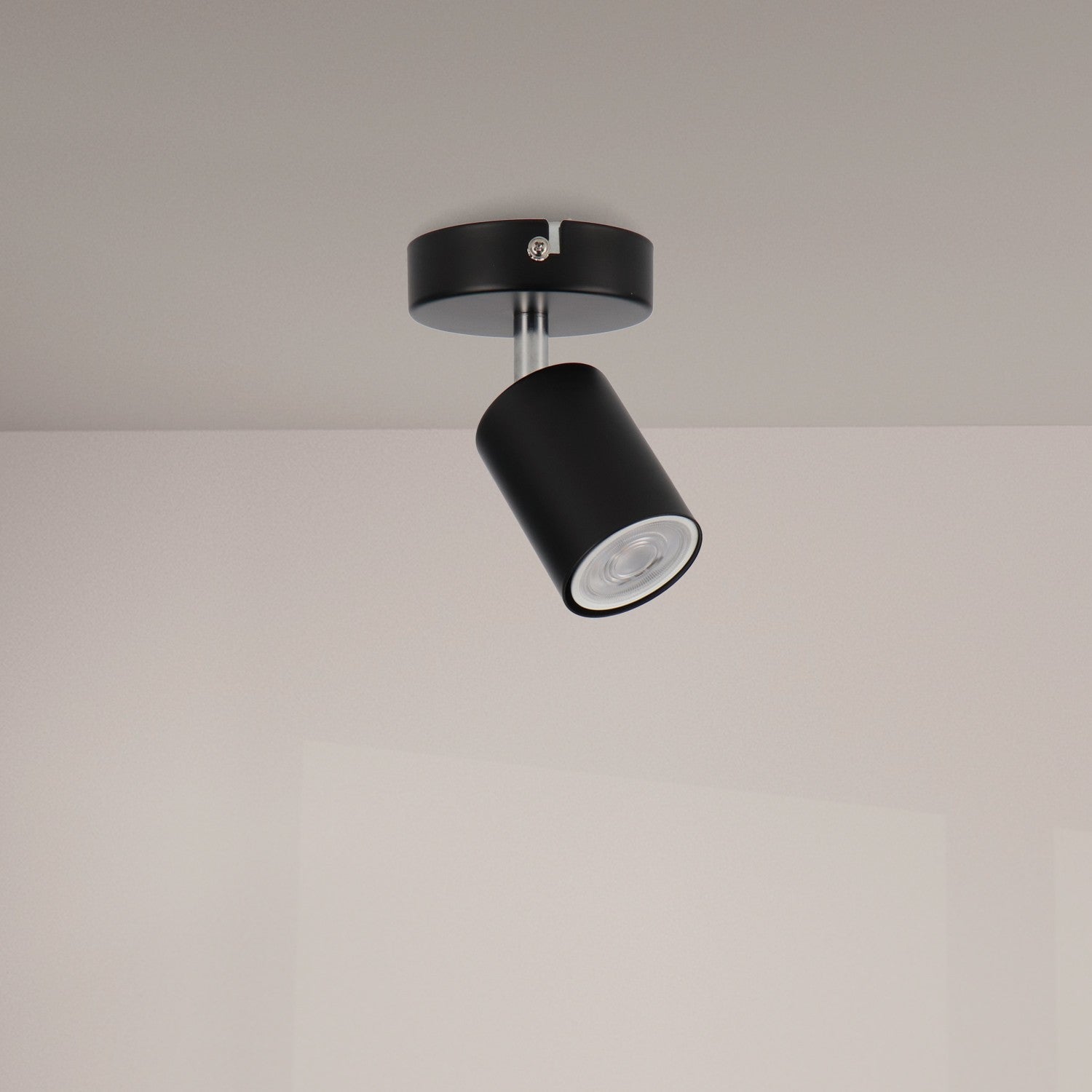 Lámpara de Techo Serie Black 1 Focos Gu10