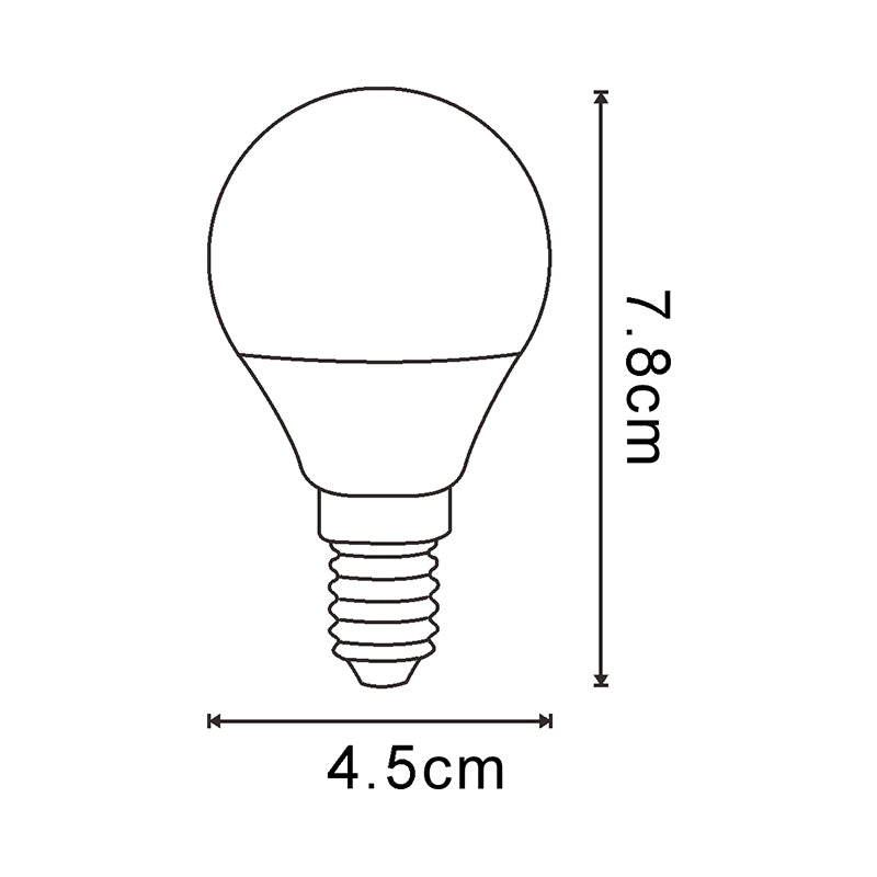 Bombilla Led Smarthome G45 6W
