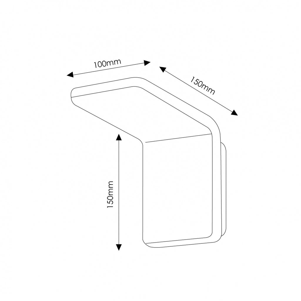 Aplique de Pared Led Double White
