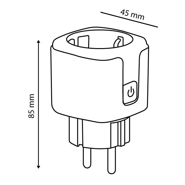 Enchufe Wifi Smarthome 16A