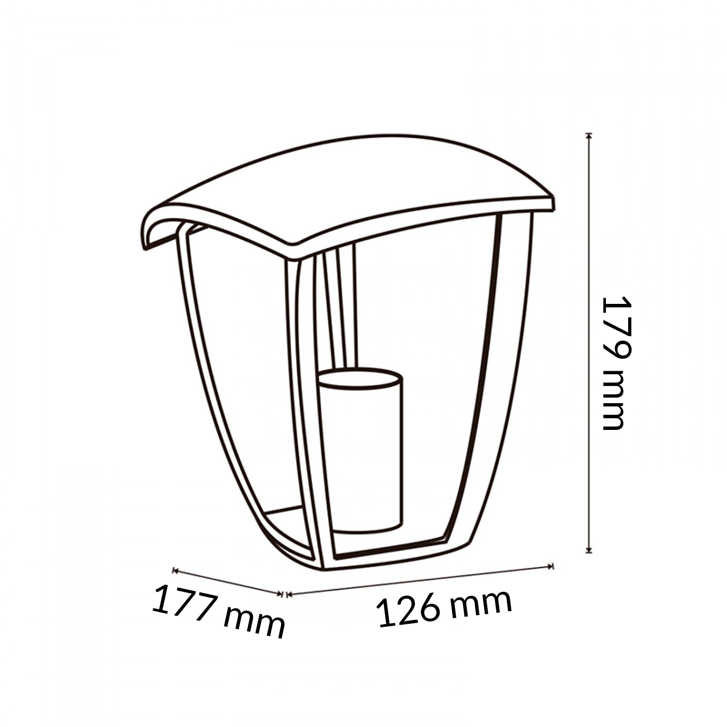 Aplique de Pared Ronse
