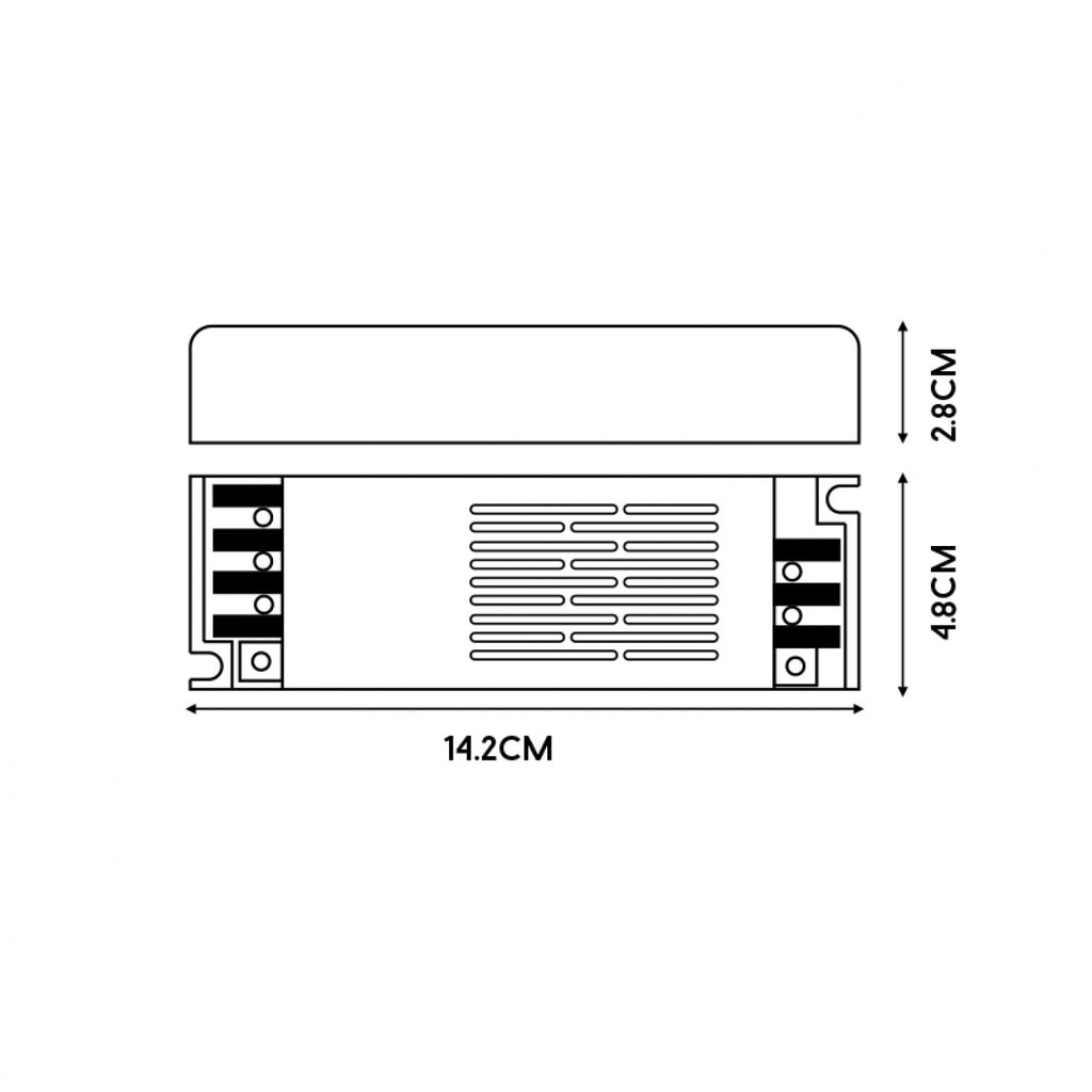 Fuentes de Alimentación Slim Para Tiras Led 60W 12Vdc