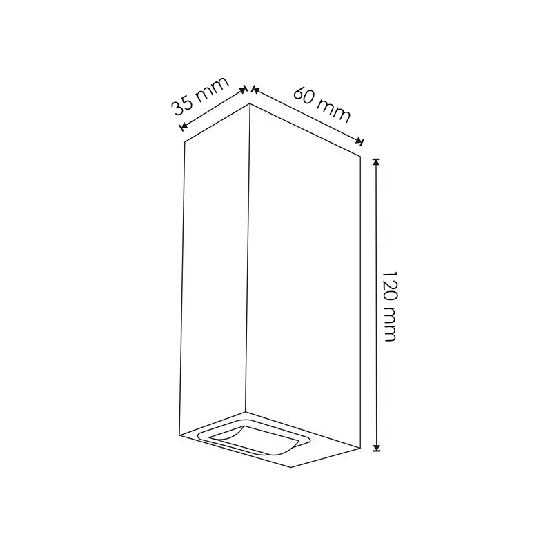 Aplique de Pared Led Falcon 6W
