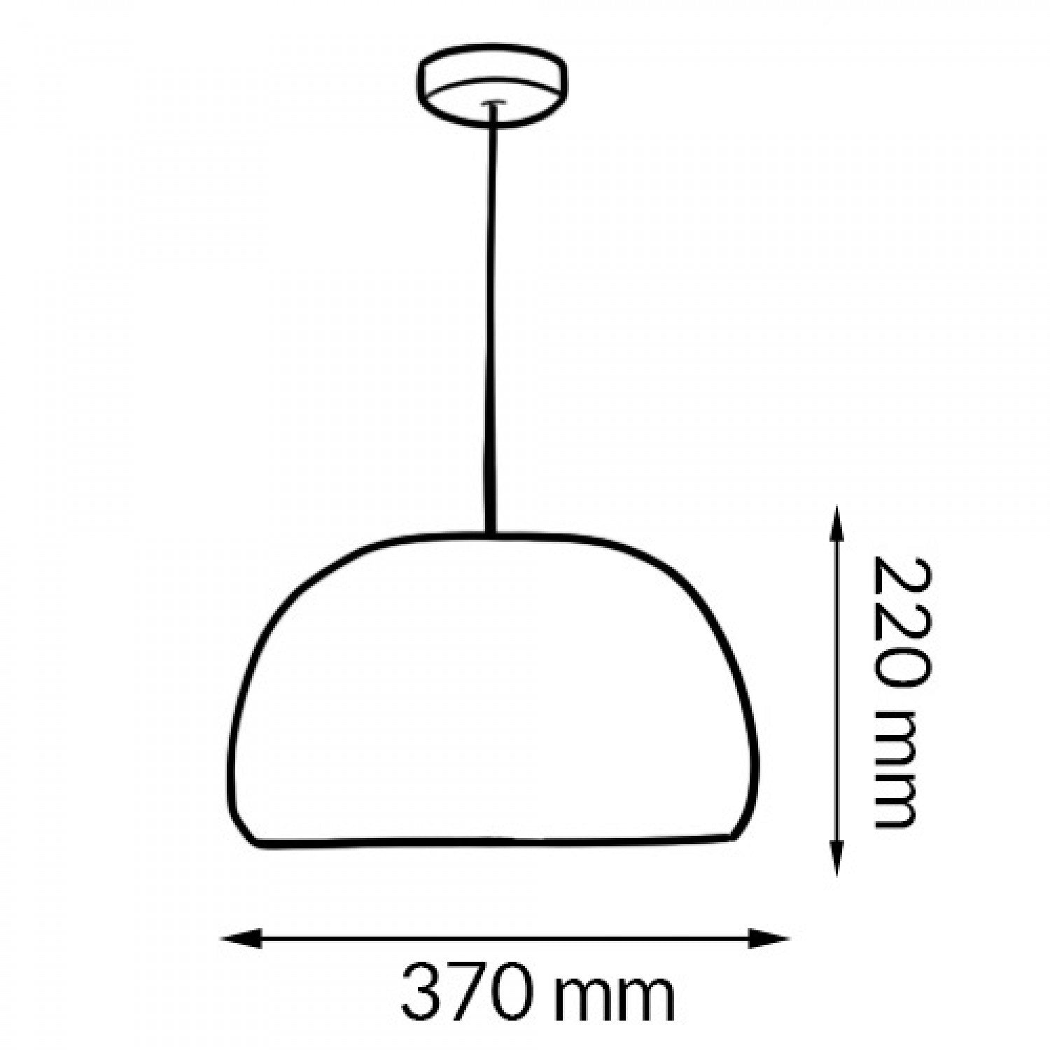 Lámpara de Techo Menorca
