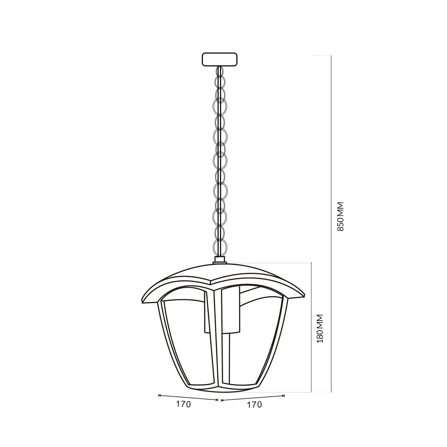 Lámpara de Techo Ronse