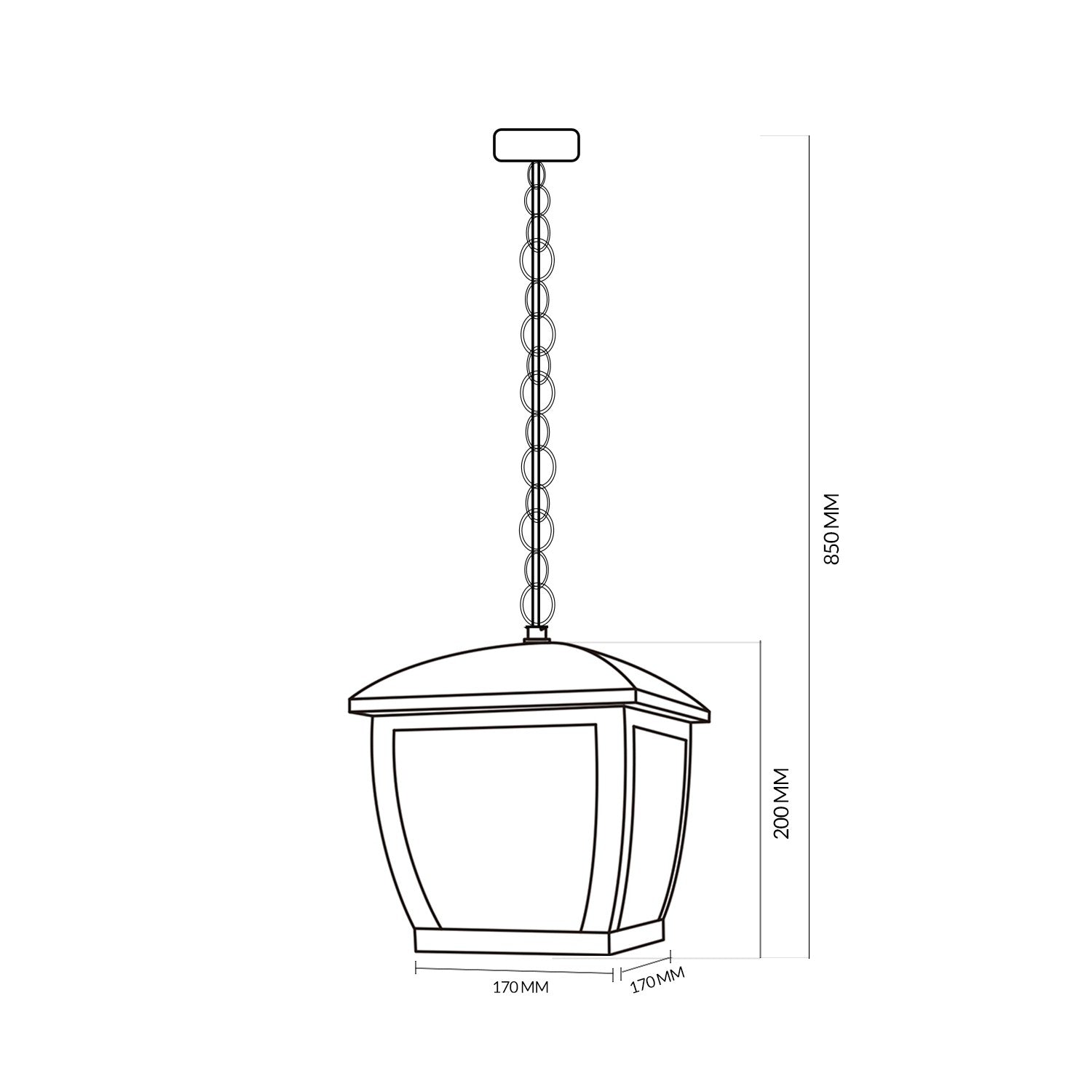 Lámpara de Techo House