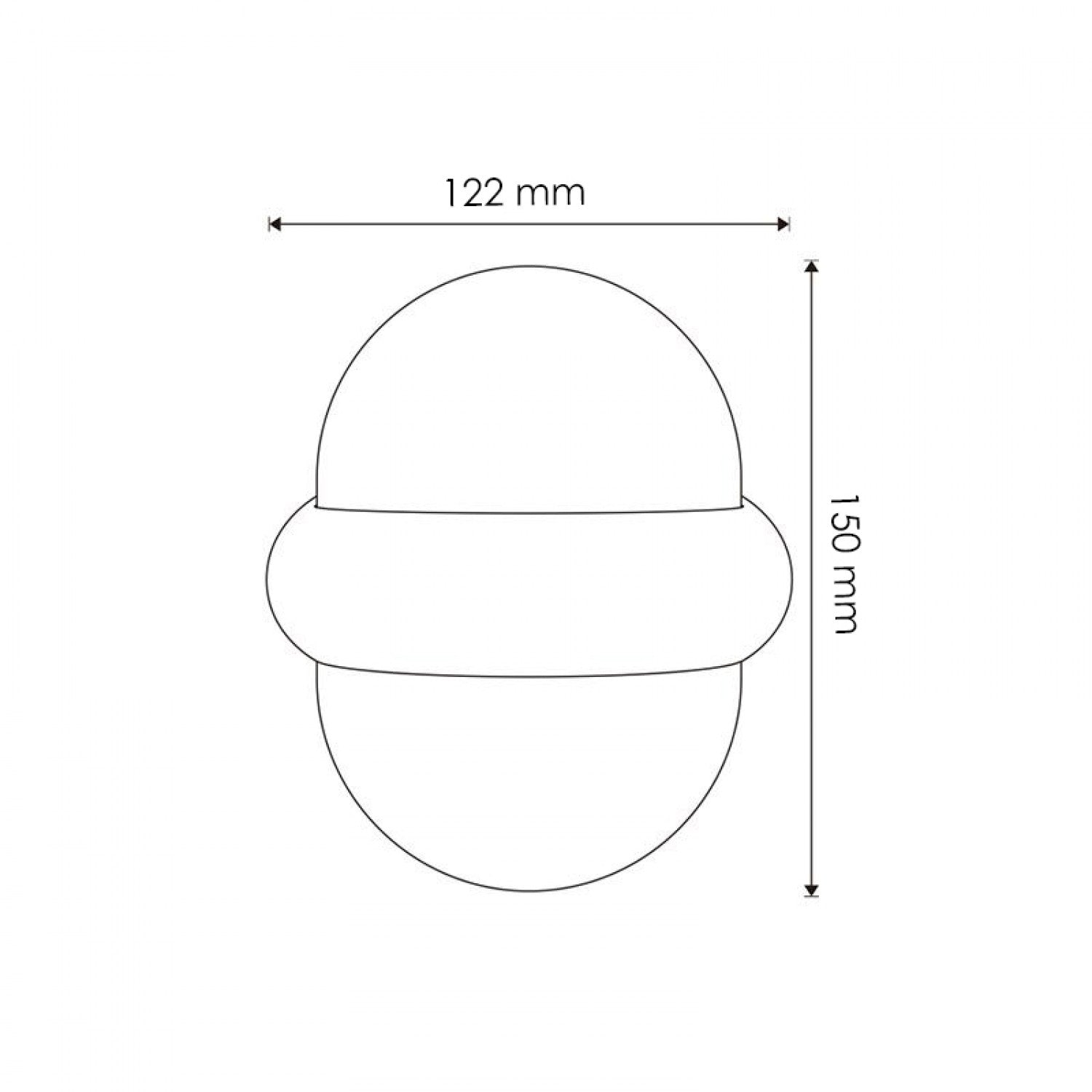 Aplique de Pared Led Globe 10W