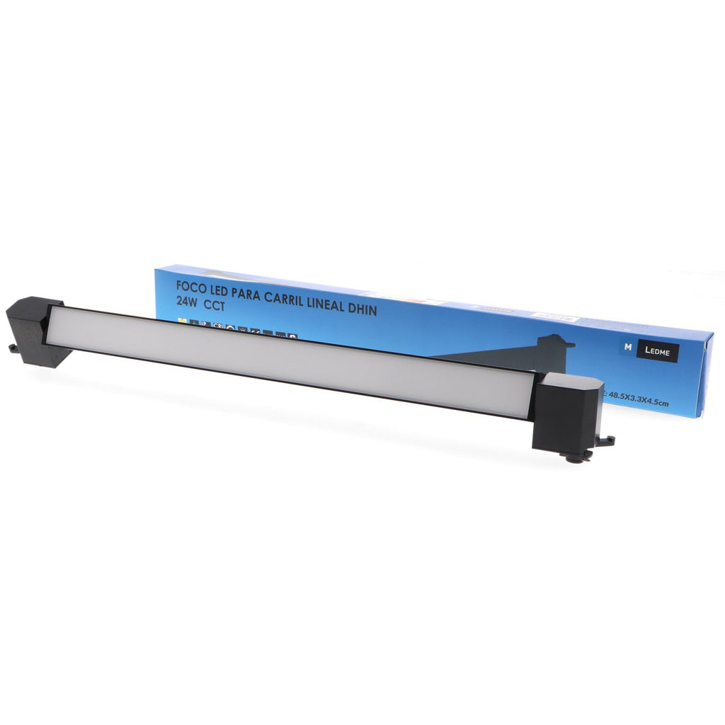 Foco LED Carril Lineal Dhin 24W - CRI90 Iluminación General