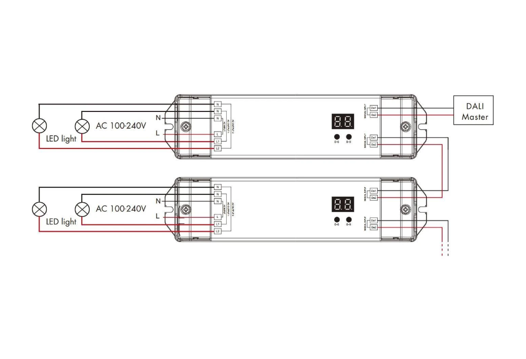 Interruptor DALI-2 ON/OFF 5A