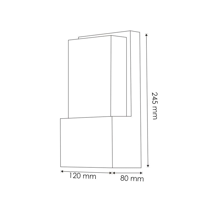 Aplique de Pared Led Fit 10W