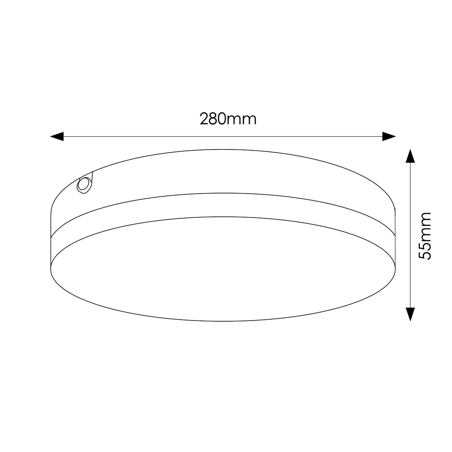 Plafón Led Round Nature 24-18-15-12W Ip65