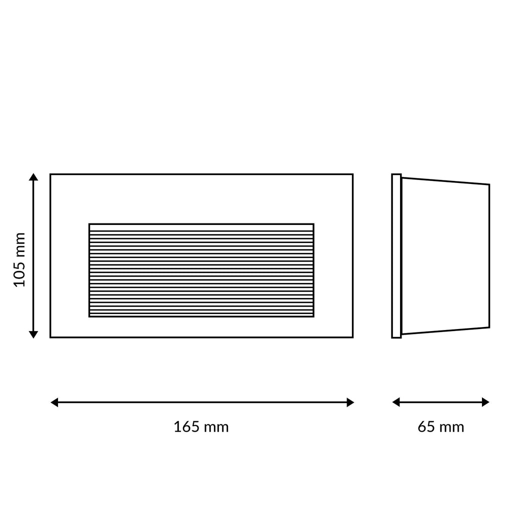 Baliza Led Desan Empotrable 7W Ip65