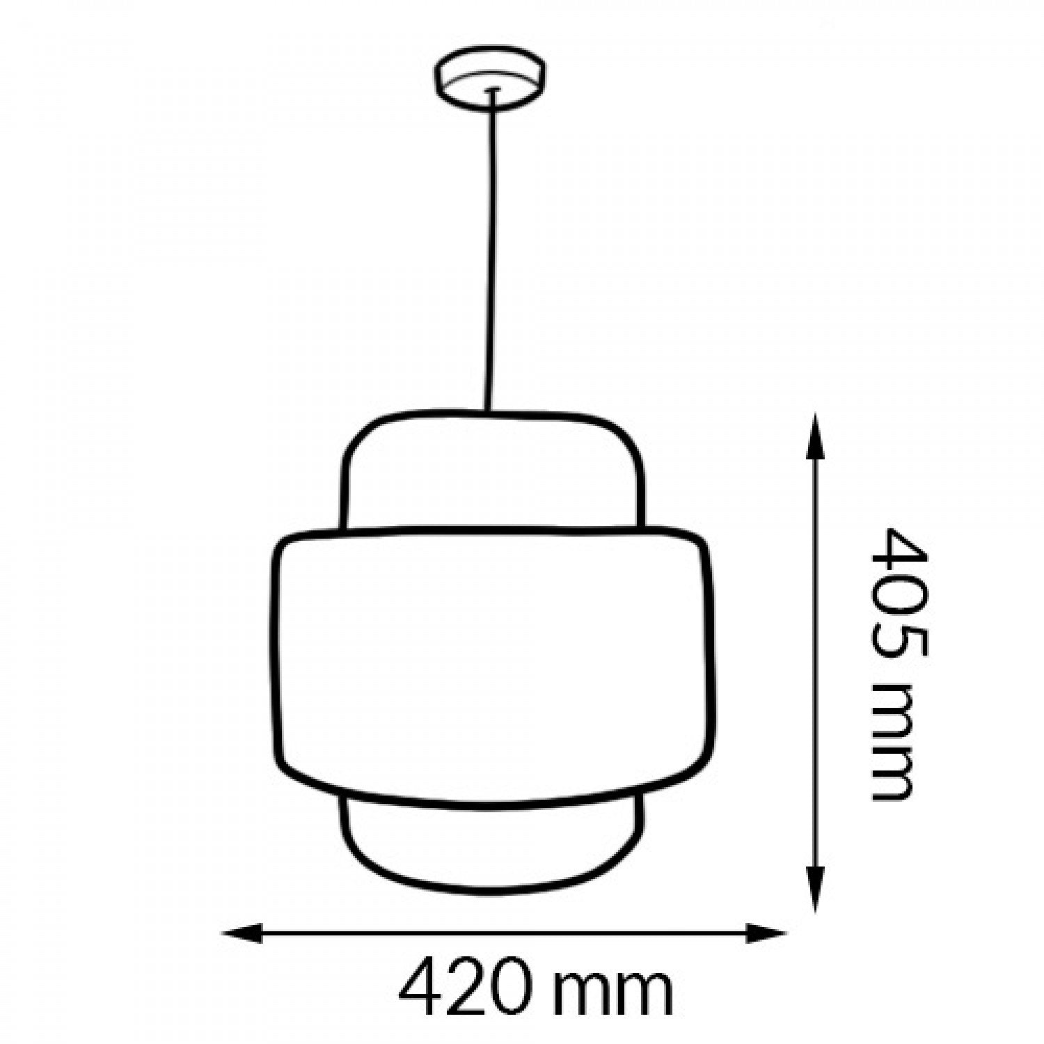Lámpara de Techo Canarias
