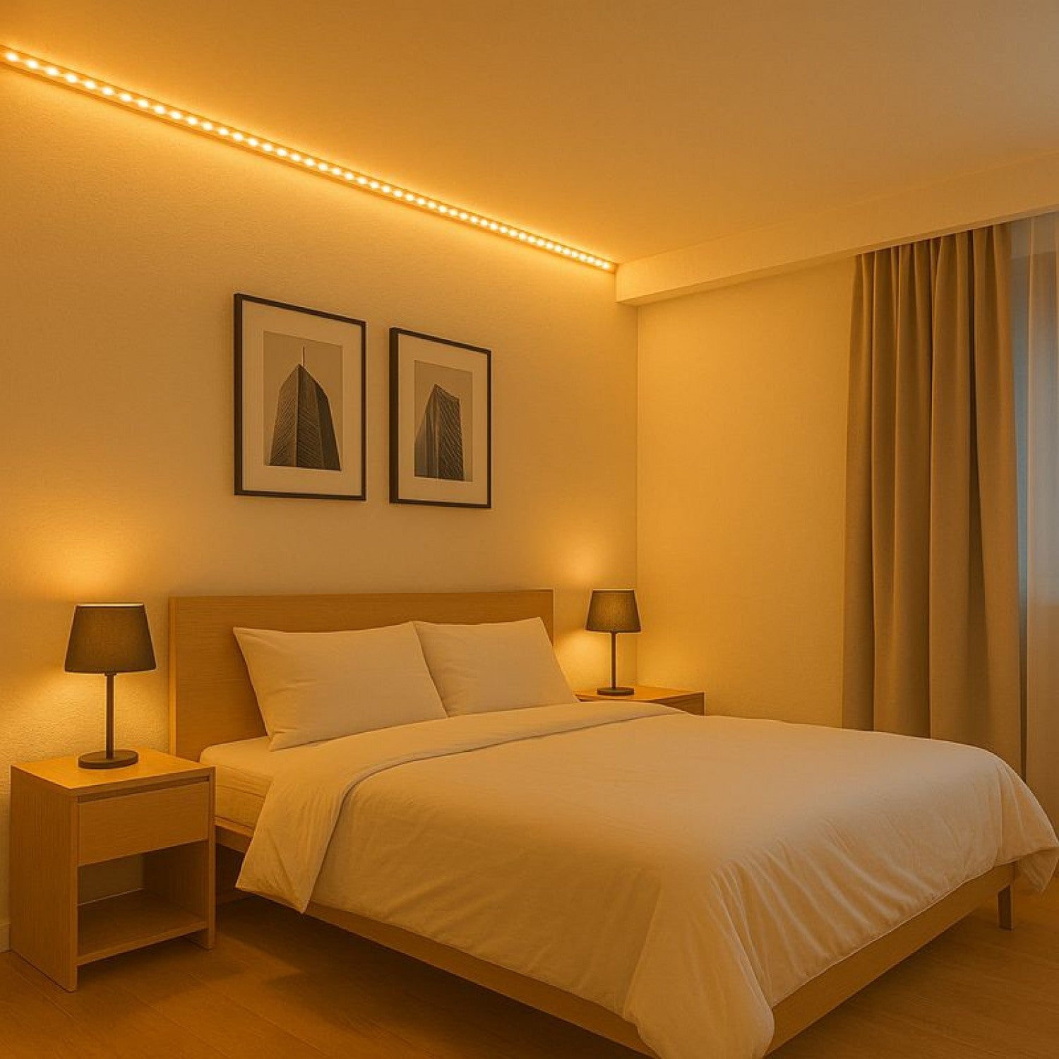 Pack Tira de Led 24V 120L - 5 Metros con Tecnología CCT y Flicker Free