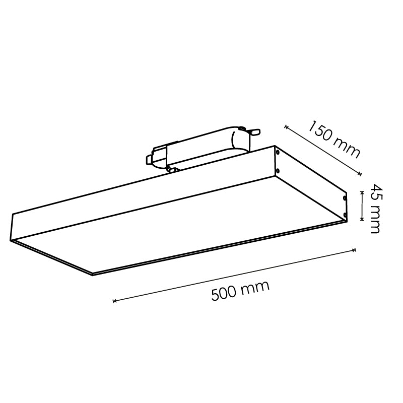 Foco LED Carril Promax 40W - Tecnología Osram + Driver Lifud