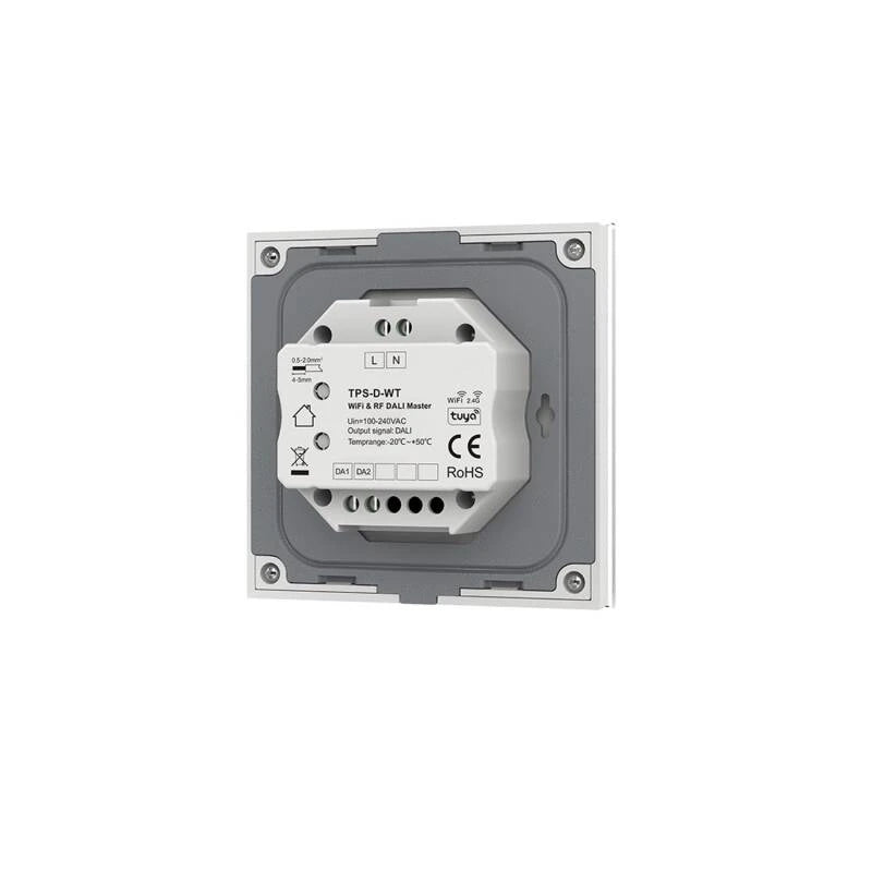 Panel Táctil DALI Master SKYDANCE TPS-D-WT con WiFi y RF