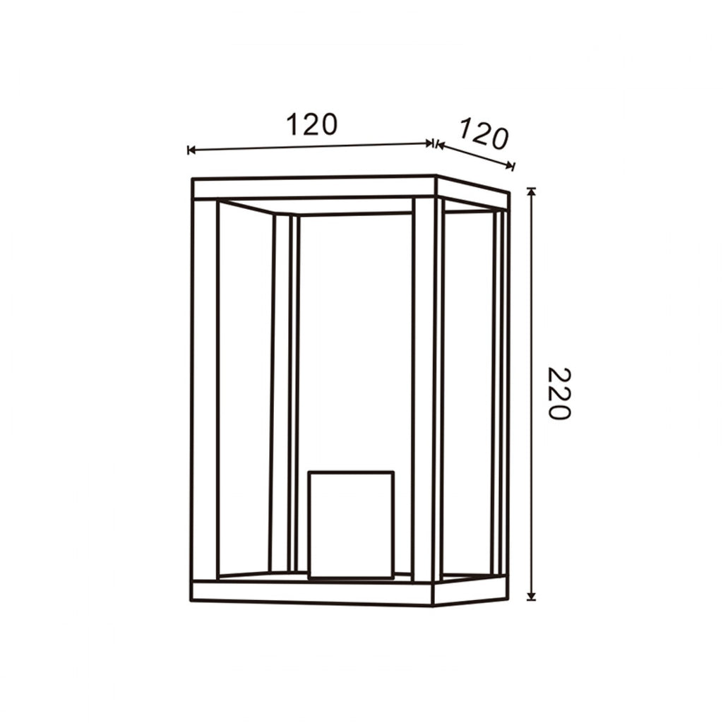 Aplique de Pared Ducte Compacto