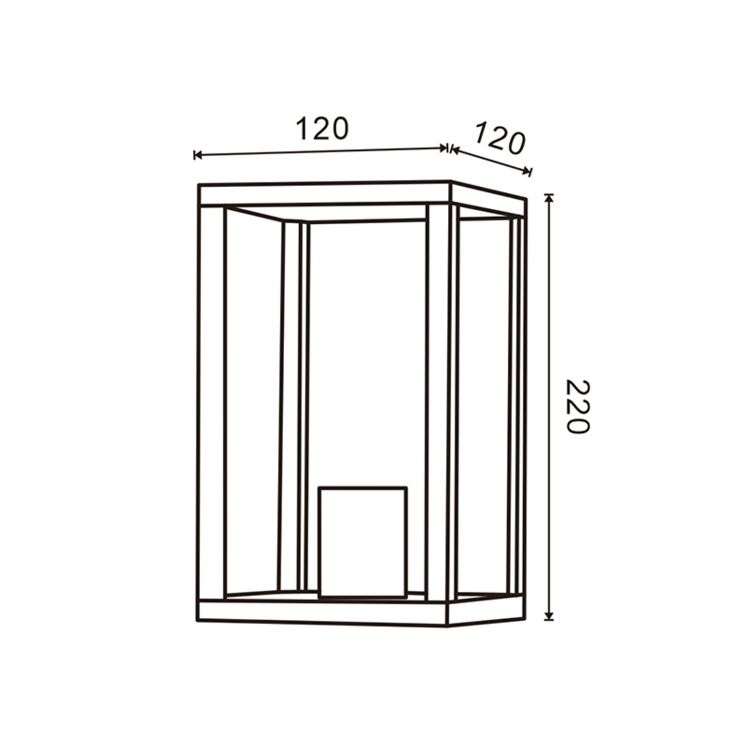 Aplique de Pared Ducte Compacto
