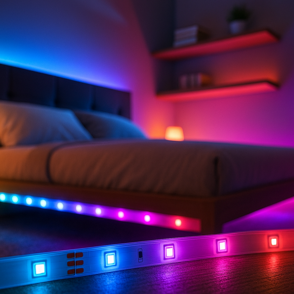 Tira LED Gaming RGB USB 3m - Setup Escritorio PC Completo con App y Remoto