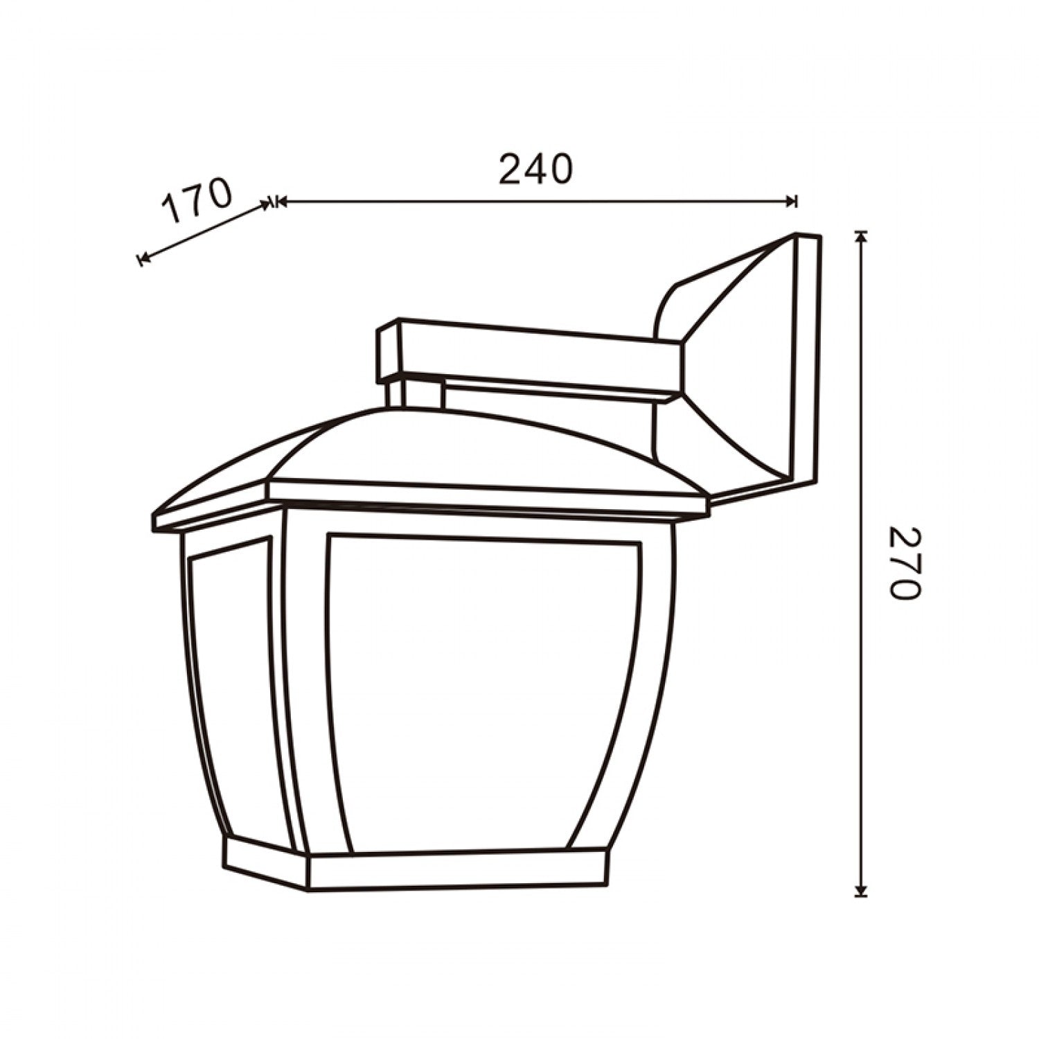 Aplique de Pared House