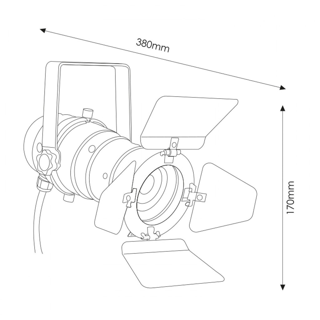 Lámpara de Techo O Pared Movie Para E27