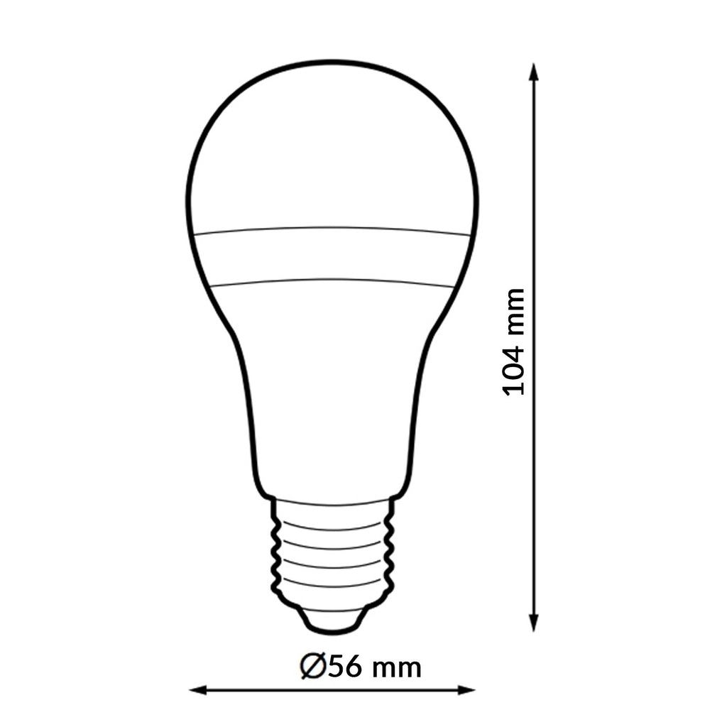 Bombilla Led E27 A60 10W