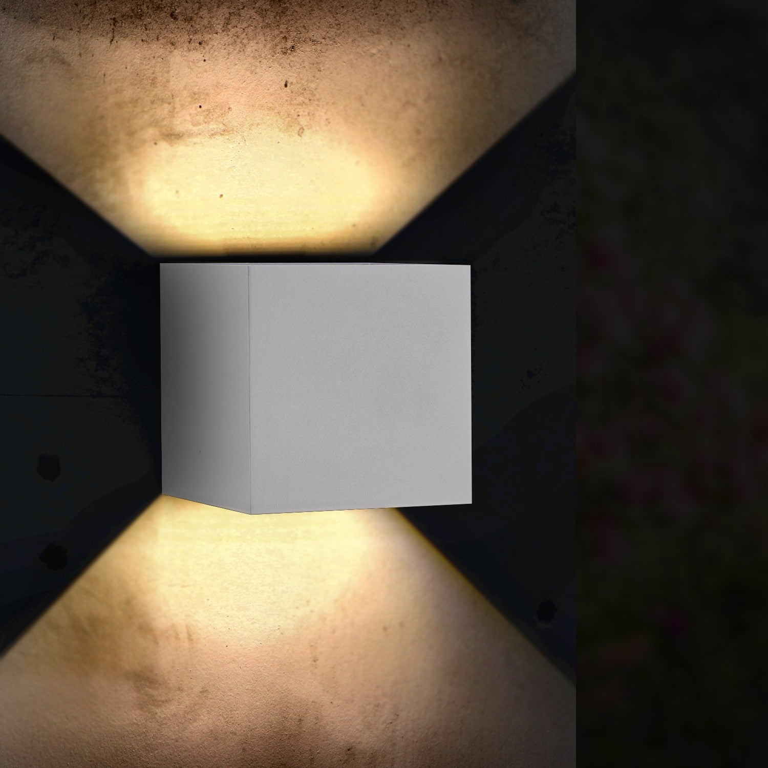 Aplique de Pared Led Cube 6W Ip54